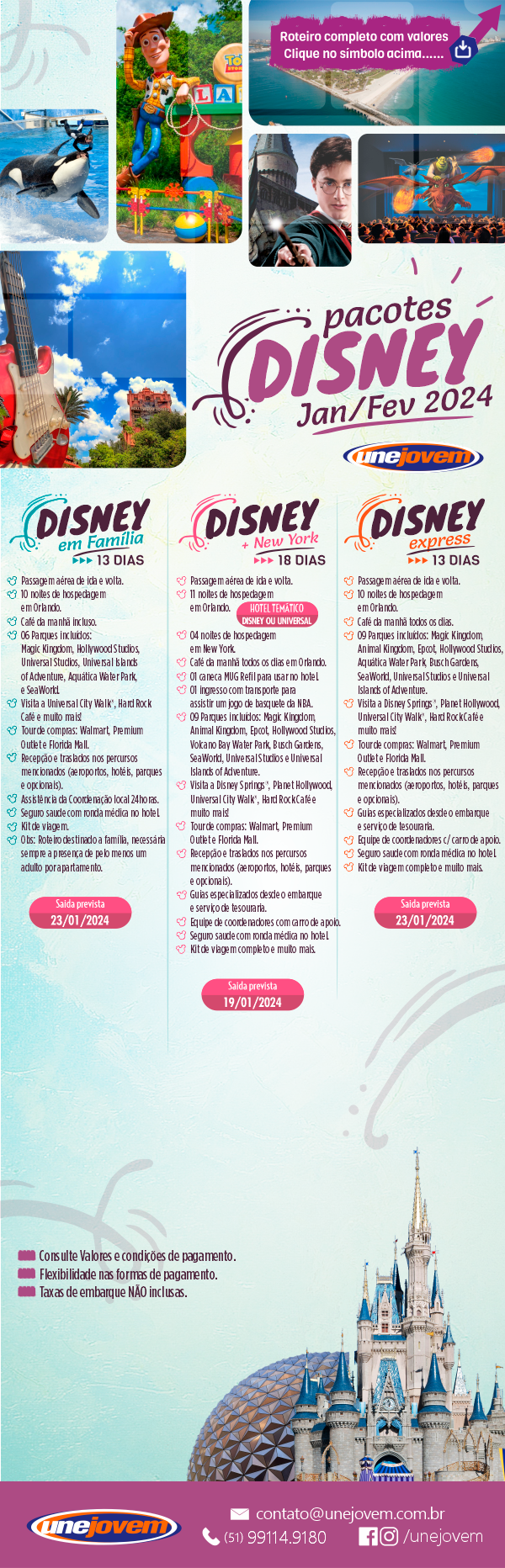 Disney Express Pacotes