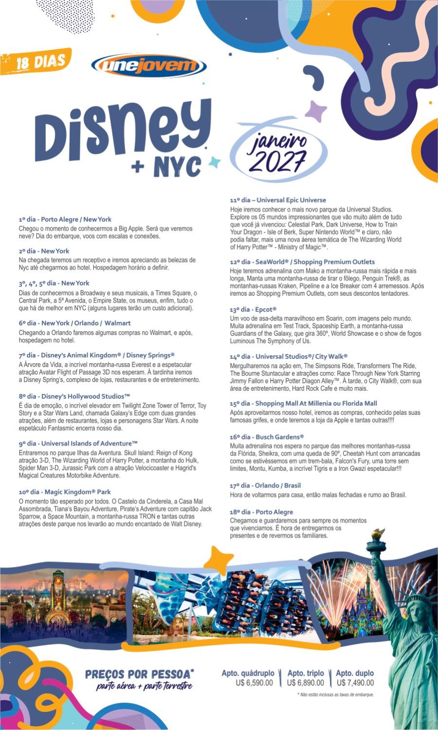Disney + New York